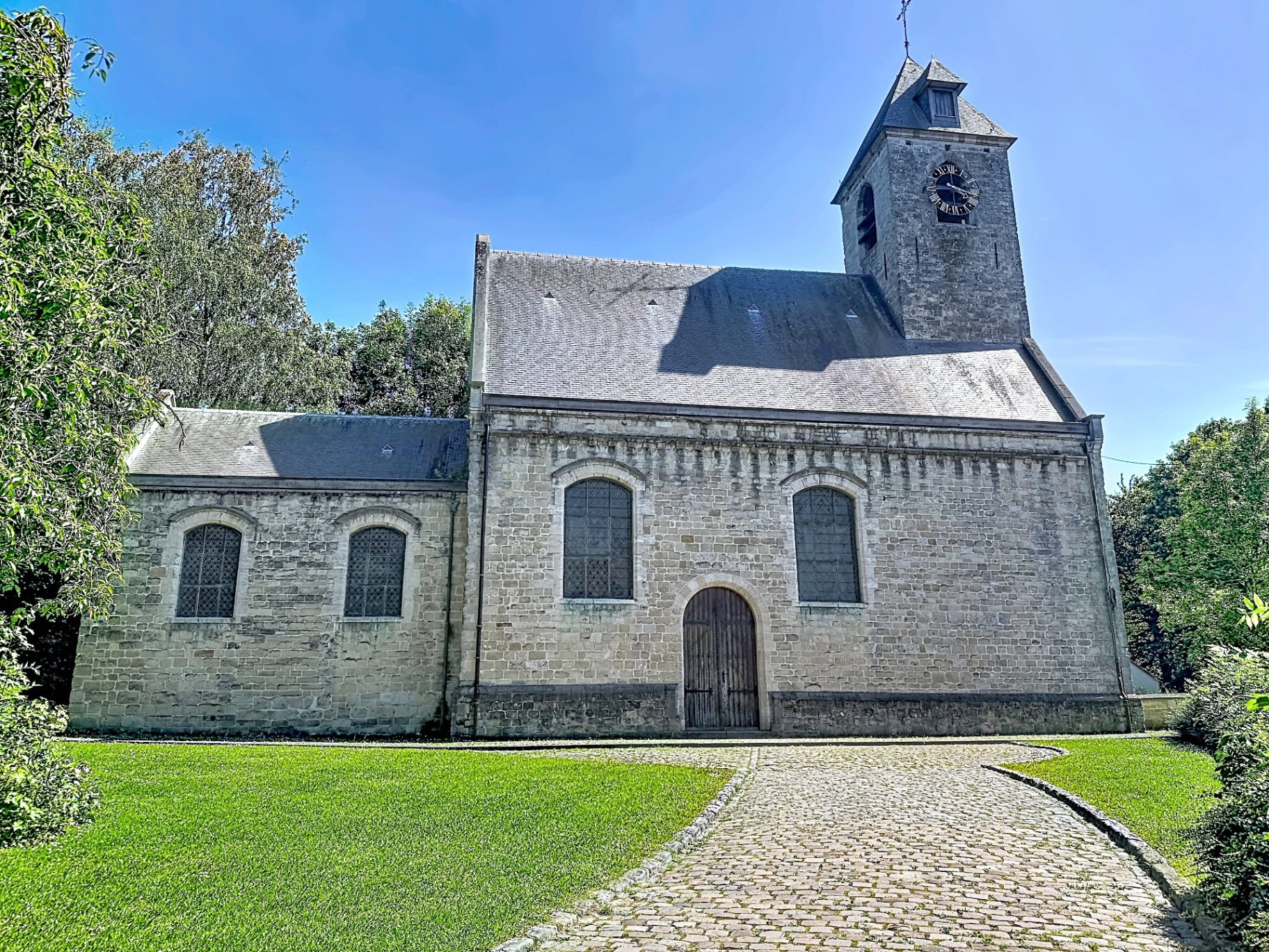 L'ancienne église de Berchem-Sainte-Agathe